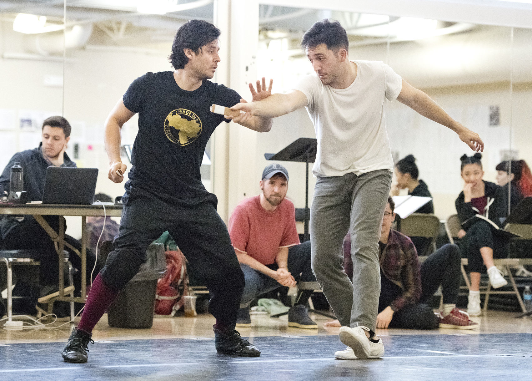 West Side Story rehearsal